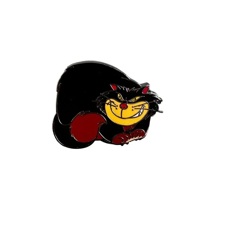 Disney Pin Lucifer Cinderella Cat Princess Villain Trading Brooch Jewelry Badge